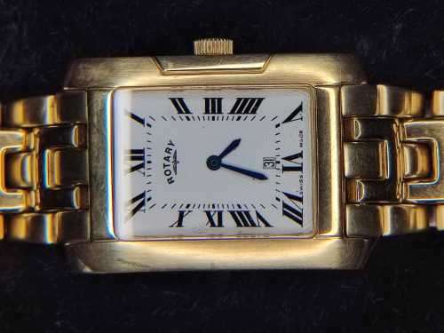 Rotary Mens Savanah Tank watch.