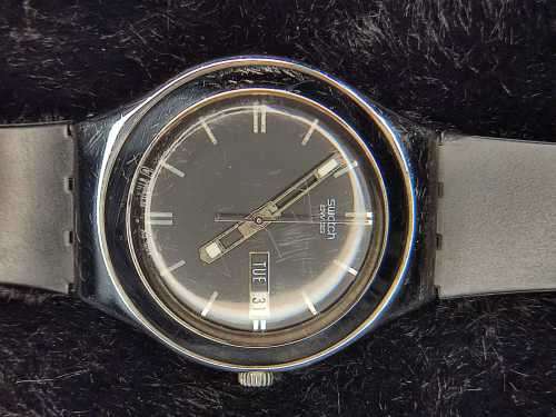 Swatch  Black Dial watch