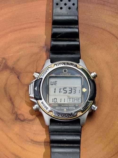 Vintage Citizen Hyper Aqualand Promaster Diver