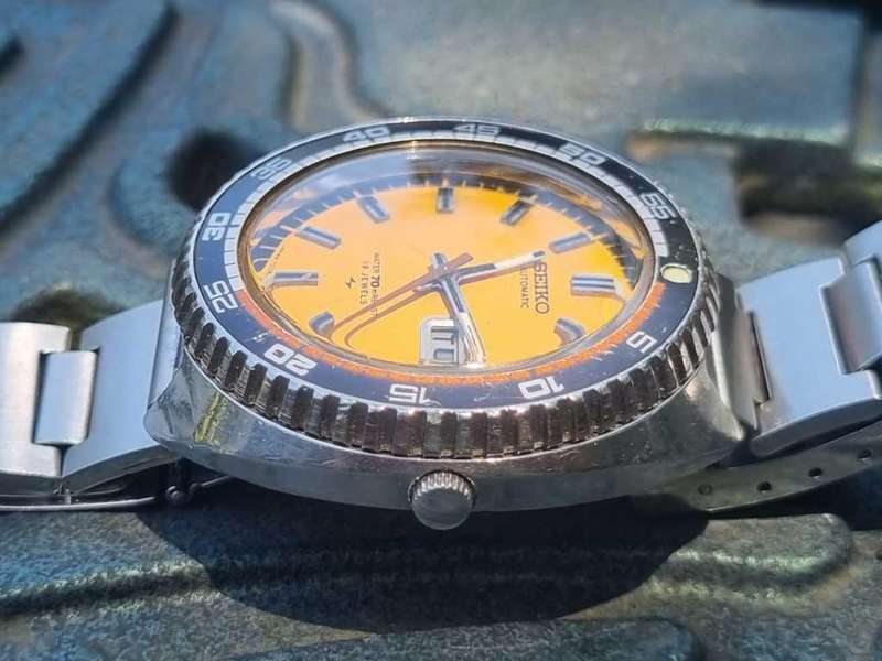 Rare Collectable Watches Seiko 7006 8030 Rally Diver Orange dial serviced and all original was listed for 11 000.00 on 19 Dec at 21 14 by Sweep Seconds in Balito Tongaat ID 602189135