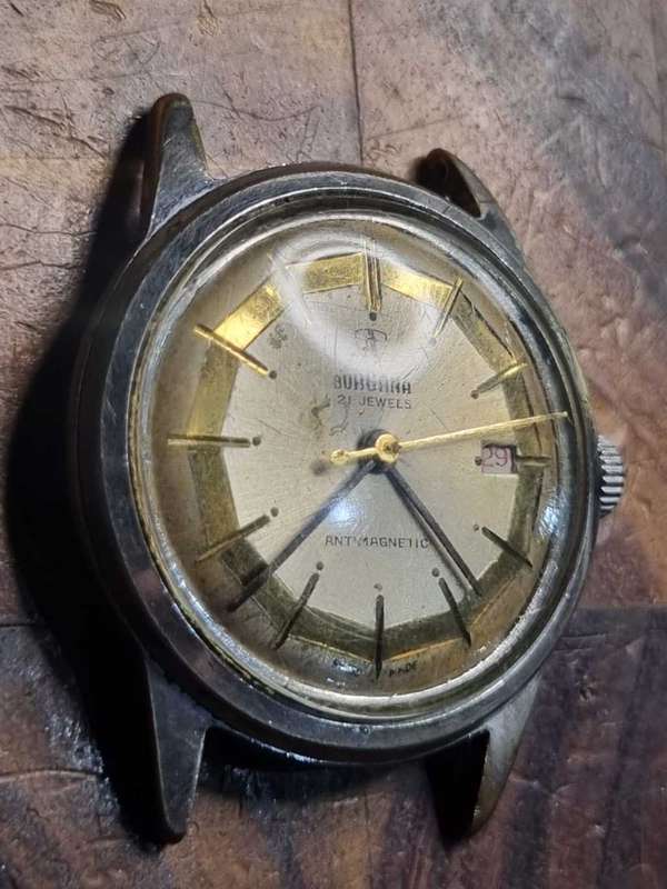 Vintage Burgana Mechanical watch (Working)