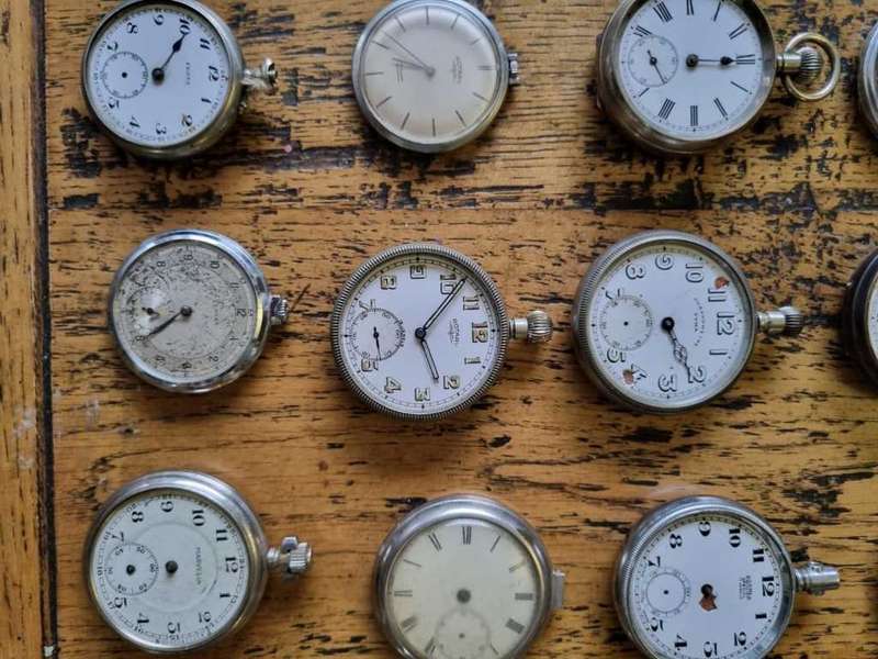 Various Pocket Watch and Stop Watch Lot