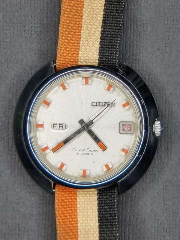 Very Rare Citizen 61-5013 Automatic UFO Jumbo(Serviced)