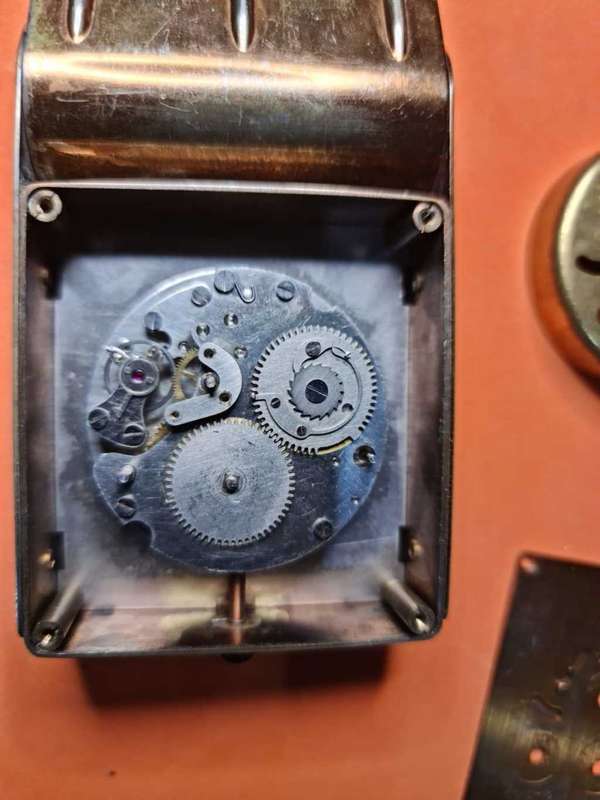 Vintage Jaeger LeCoultre 8 Day Travel Clock