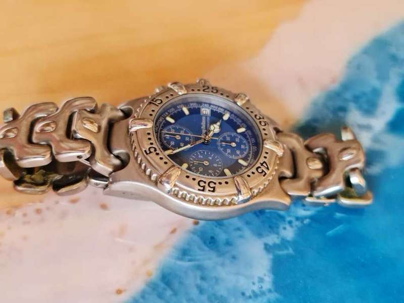Krug Baumen quartz chrono diver