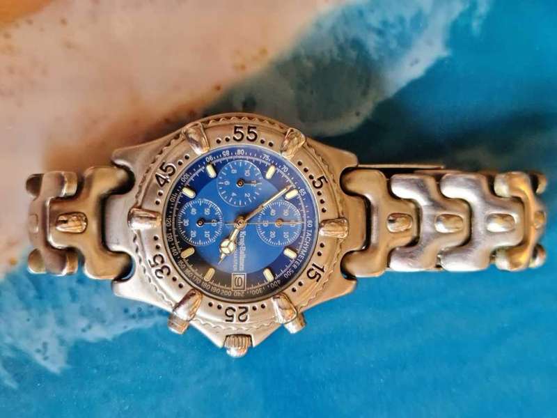 Krug Baumen quartz chrono diver