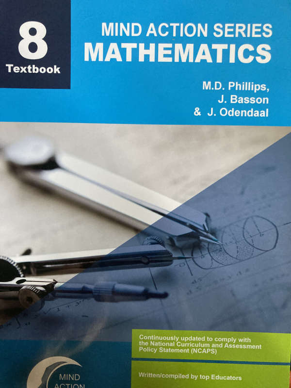 MATHEMATICS GRADE 8 TEXTBOOK MIND ACTION SERIES