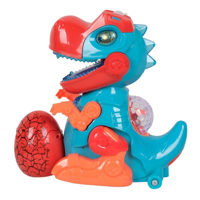 Electric Dinosaur Bubble Machine Music Lighting Toys Bubble Machine (50ml)