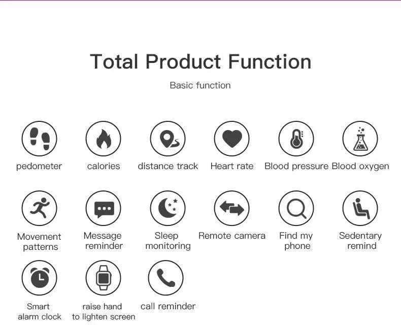 D18 SMART WATCH