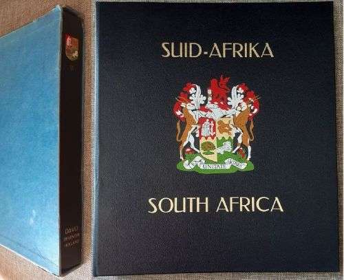 Union of South Africa Davo stamp album - Deventer and Holland edition