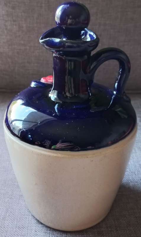 Long John Whiskey crock jug or stoneware bottel