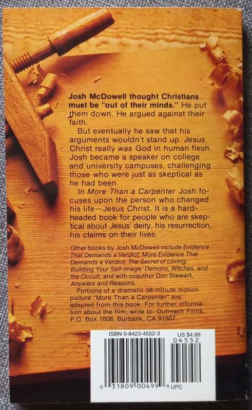 More than a Carpenter - Josh McDowell