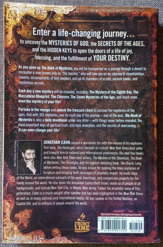 The book of mysteries - Jonathan Cahn