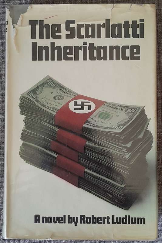 The Scarlatti Inheritance - Robert Ludlum - 1971 UK first edition Hardcover