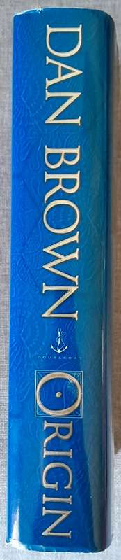 Origin - Dan Brown First edition hardcover