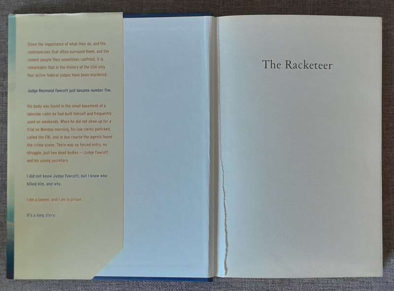 The Racketeer by John Grisham (Hardcover)