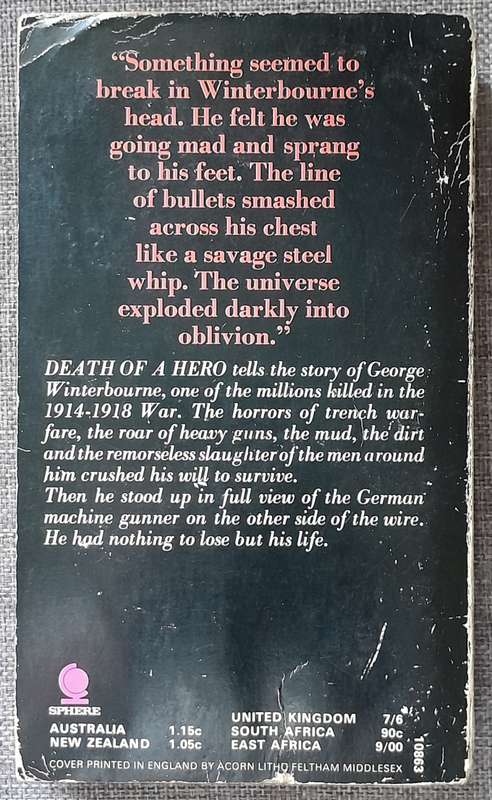 Death of a hero - Richard Aldington