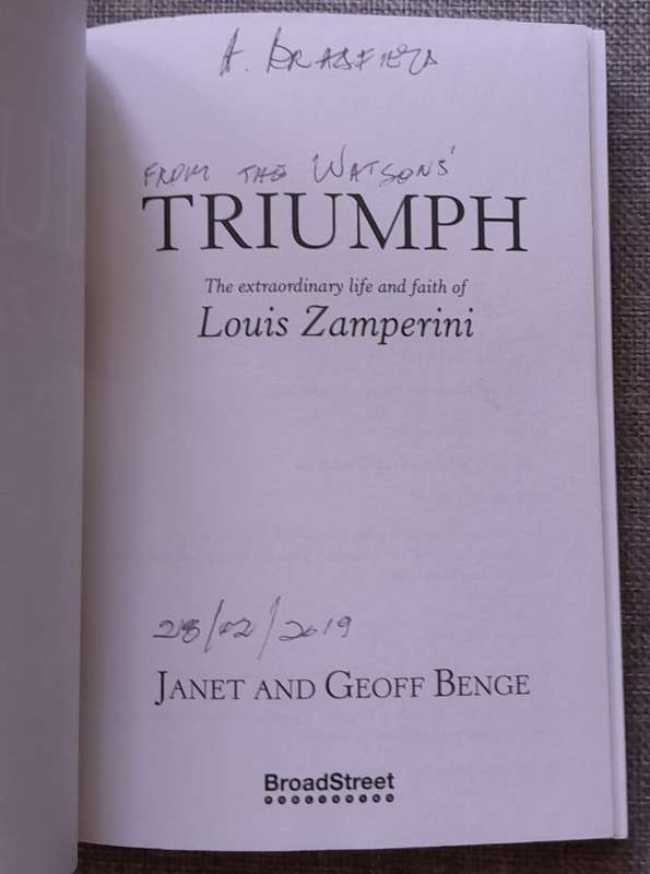 Triumph - The extraordinary life and faith of Louis Zamperini - Janet and Geoff Benge