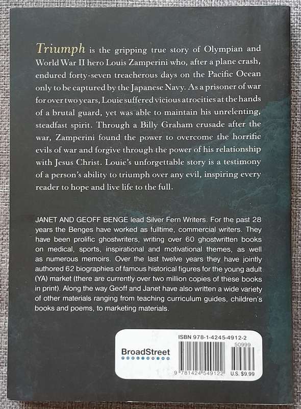 Triumph - The extraordinary life and faith of Louis Zamperini - Janet and Geoff Benge