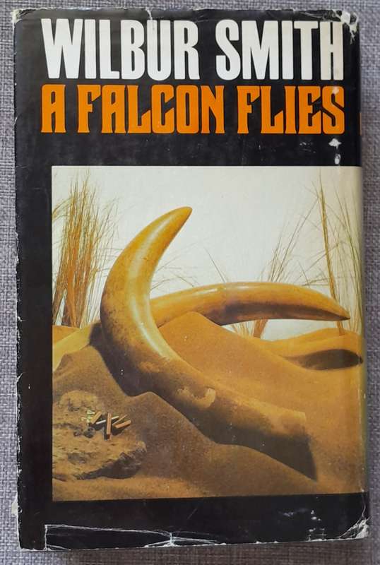 A falcon flies - Wilbur Smith Hardcover 1980 first edition in very good condition