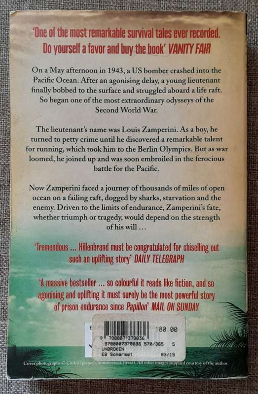 Unbroken (Louis Zamperini) - Laura Hillenbrand