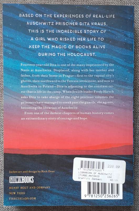 The Librarian of Auschwitz - Antonio Iturbe