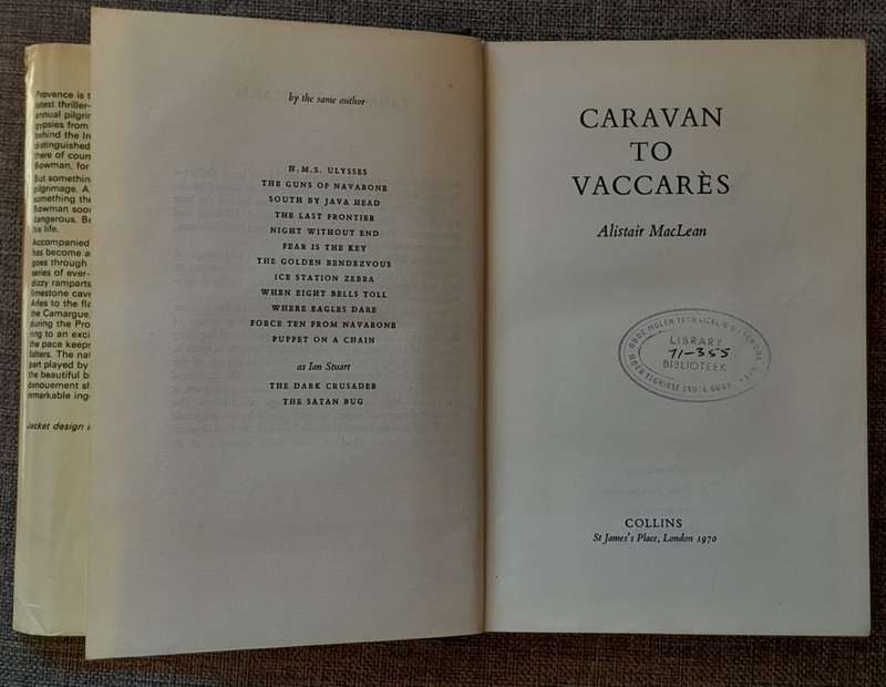 Caravan to Vaccares - Alistair Maclean