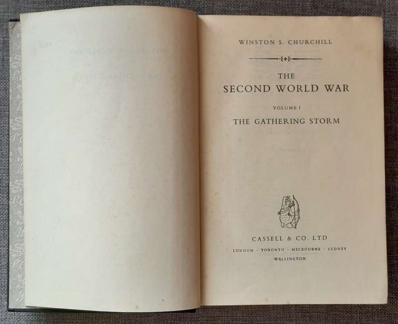 The second world war - Winston Churchill 1948 First Edition