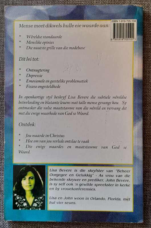 Mens, wat is jou waarde? - Lisa Bevere