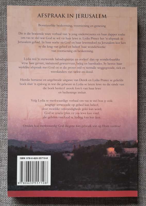 Afspraak in Jerusalem - Derek Prince (Book is brand new)