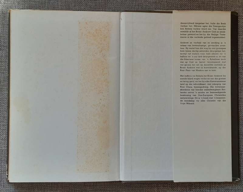 God se Smokkelaar - Brother Andrew (Signed Hardcover)