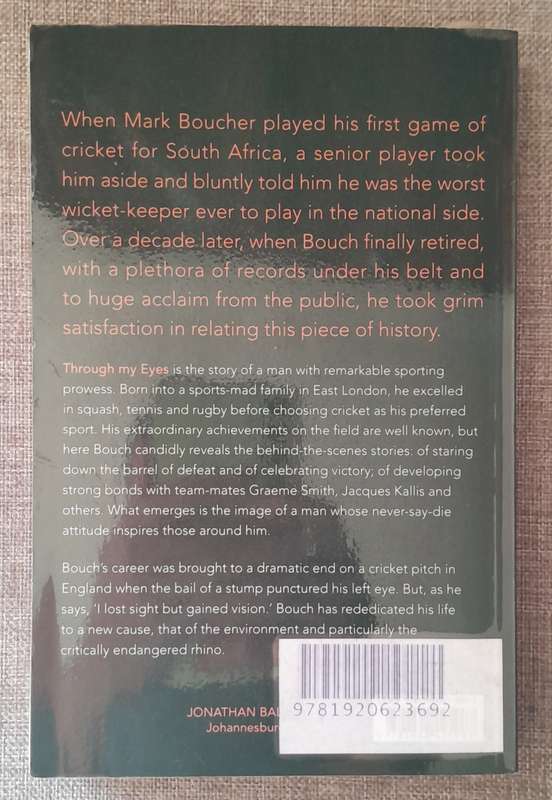 Bouch Through my eyes - Mark Boucher
