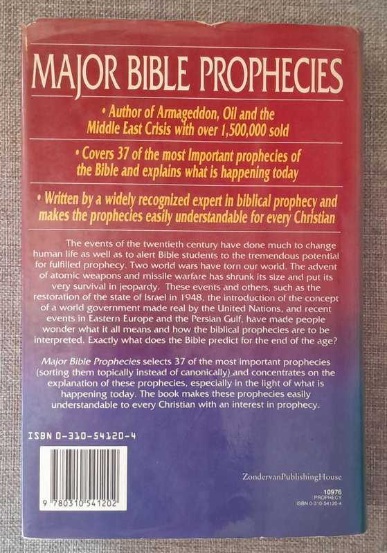 Major Bible Prophecies - John F Walvoord (Hardcover)