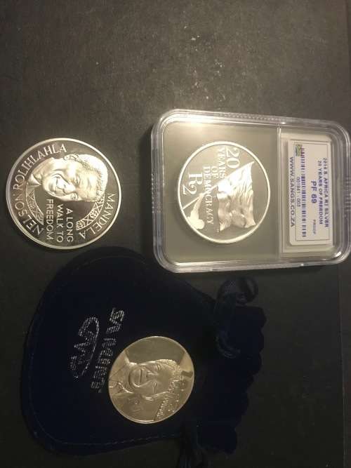 Silver Coins and Medallion