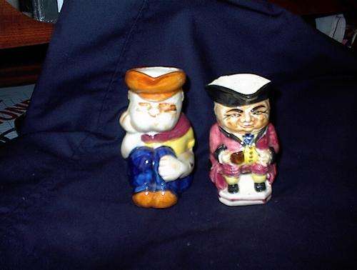 2 SMALL TOBIE JUGS