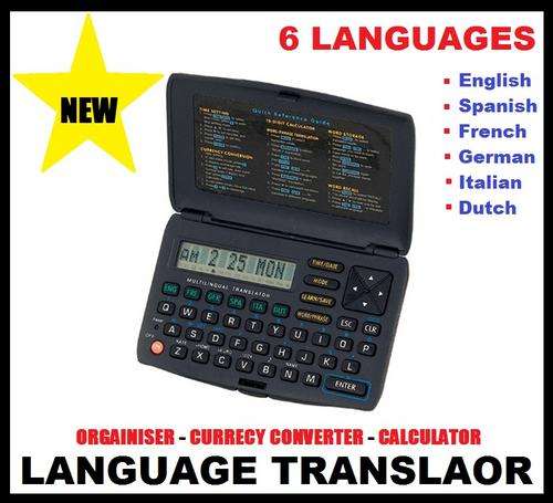 NEW!!! Language Translator. English, Spanish, French, German, Italian, Dutch