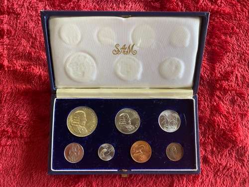 Superb RSA 2nd Decimal Complete 1965 Short Proof Set