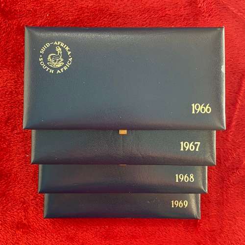 Nice Collection (4 Sets) of RSA 2nd Decimal Proof Sets [1966 to 1969]