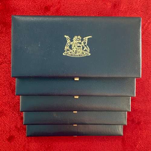 Nice Collection (5 Sets) of RSA 2nd Decimal Proof Sets [1985 to 1989] - Bidding per Set