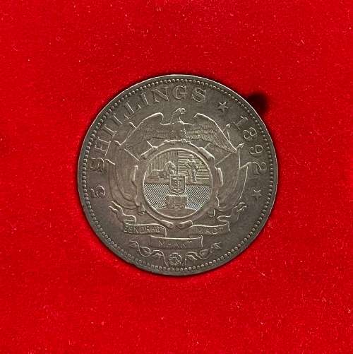 Stunning High Grade ZAR 1892 Silver Single Shaft Crown
