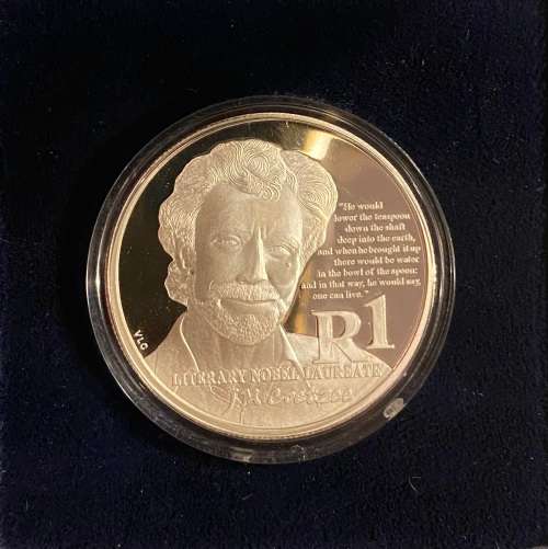 Stunning Proof RSA 2011 Coetzee Silver Protea R1