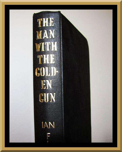 JAMES BOND -  IAN FLEMMING!!!! THE MAN WITH THE GOLDEN GUN - FIRST EDITION - 1965!!!