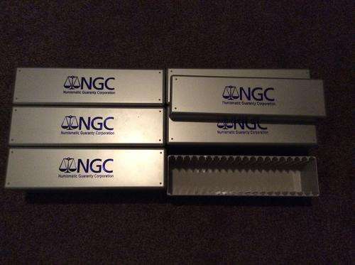 NGC holders for graded coins