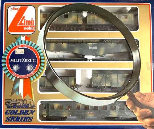 LIMA LEOPOLD WW2 RAILWAY GUN SET