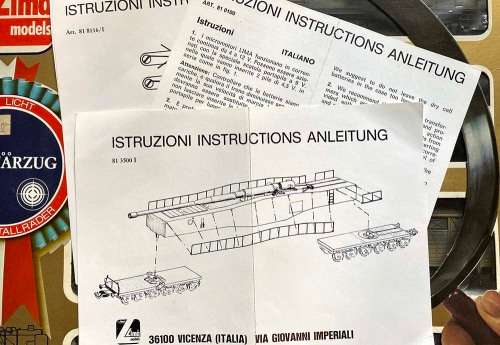 LIMA LEOPOLD WW2 RAILWAY GUN SET