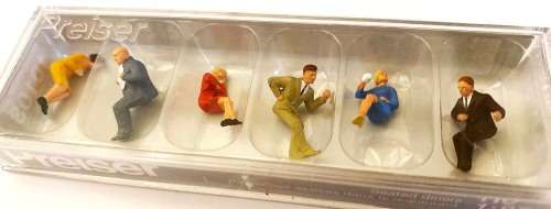 PREISER 10103 SEATED PASSENGERS (HO)