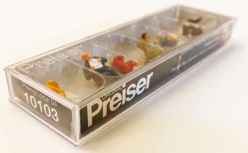 PREISER 10103 SEATED PASSENGERS (HO)
