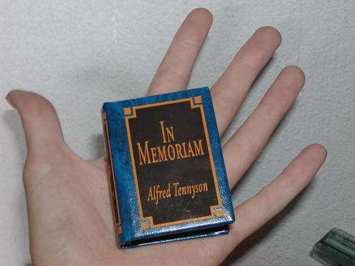 Miniature Classic Book - In Memoriam by Alfred Tennyson