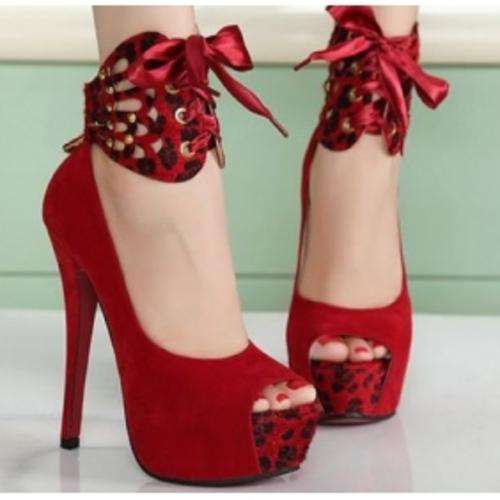 European Horse Hair Carve Strappy Fish Mouth Sandal