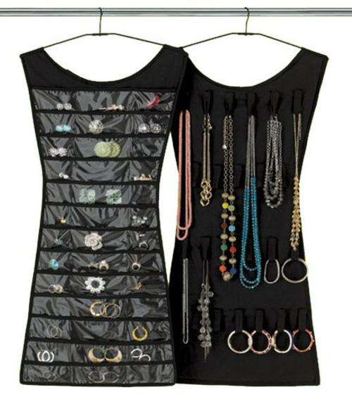 2 Sided Hanging Jewelry Organiser
